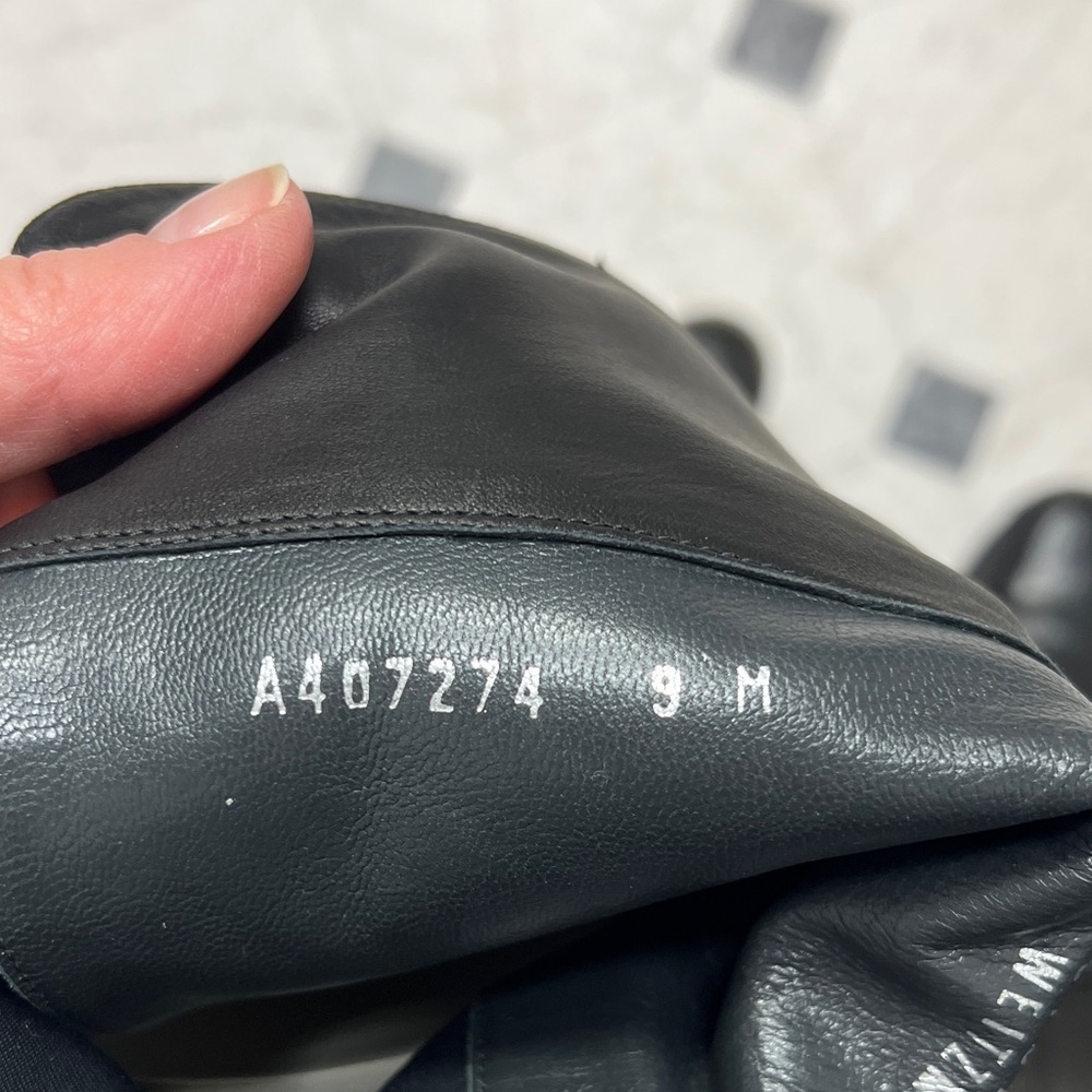 Elegant Black Women's Over-the-Knee Stuart Whitman Boots. Made in Spain. - Picture 3 of 7
